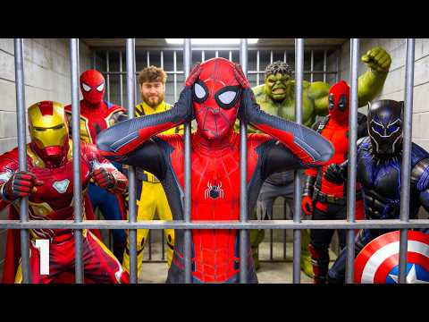 Spider-Man & Avengers - Jail Break!