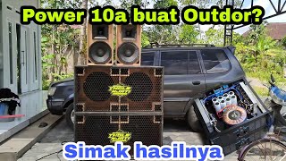 Download lagu Cek sound outdor Power 10A NR700  beban 18' x 4 mp3