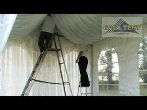 Modular marquee lining