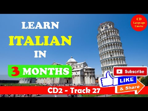 CD2: Learn Italian in 3 Months Track 27 - Conversation C