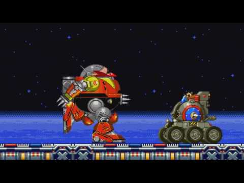 The Death Egg Robot Vs All Sonic Advance 2's Boss (XX Zone) Sprite animation