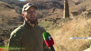 В горах Чечни прошел большой субботник