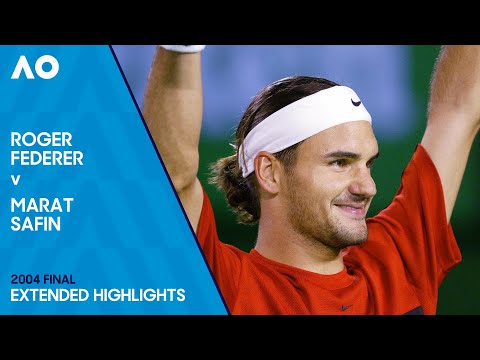 Roger Federer v Marat Safin Extended Highlights | Australian Open 2004 Final