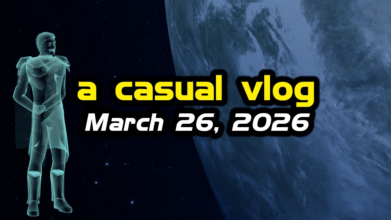a casual vlog - 16th bundle vid plans, channel updates, 3d printing, & more