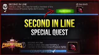 Second in line - Special Quest - MCOC • Marvel Contest of Champions