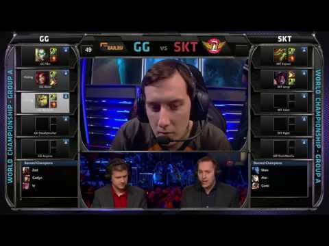 GG vs SKT T1 | GamingGear.EU vs SK Telecom T1 Worlds 2013 Day 6 Group A | Season 3 D6G8