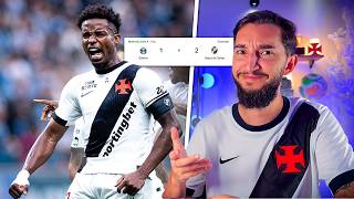 Vasco 2 x 1 Grêmio - VIRADA DPS DE 300 GOLS PERDIDOS KKKKK
