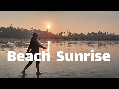 Aksa beach view early in the morning | Sunrise in Mumbai