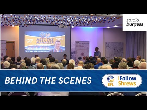 BEHIND THE SCENES: Sam Ricketts Meet the Manager - Town TV