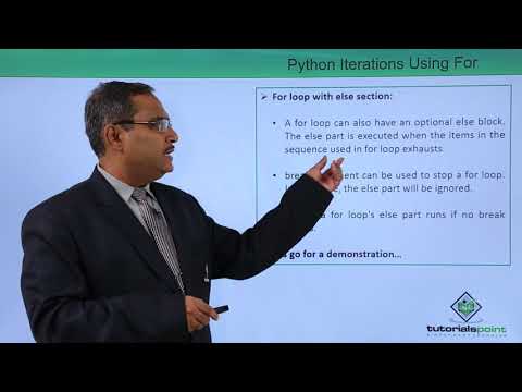 Python Iterations Using For