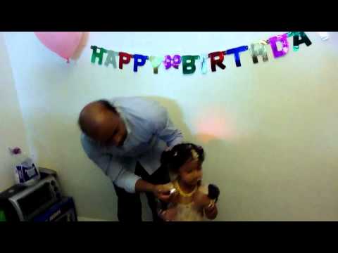 Mahika 3 rd birthday