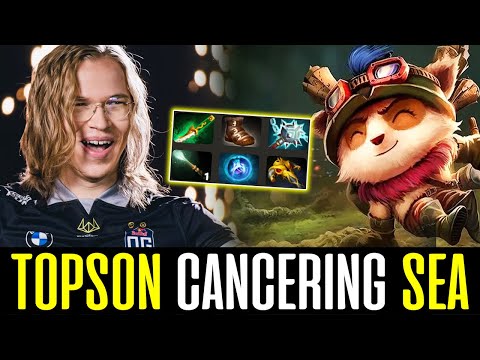 Topson cancering  SEA with this HERO - EZ MMR? DOTA 2