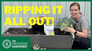 Full Garden Bed Reset: Spring Harvest and Summer Planting in the Vego Garden EZCube