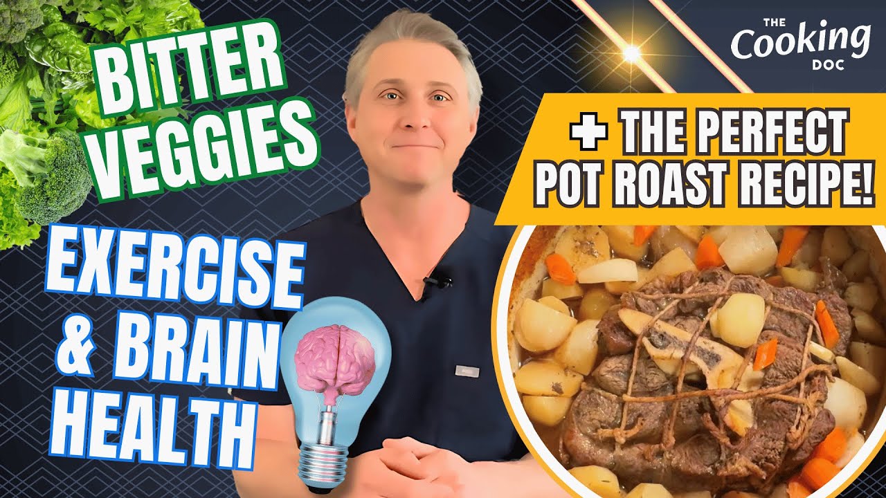 3 Things on My Mind: Bitter Veggies, Exercise, and a Perfect Pot Roast!