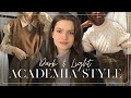 DARK ACADEMIA vs. LIGHT ACADEMIA || Style Guide and How to Get the Look 📚