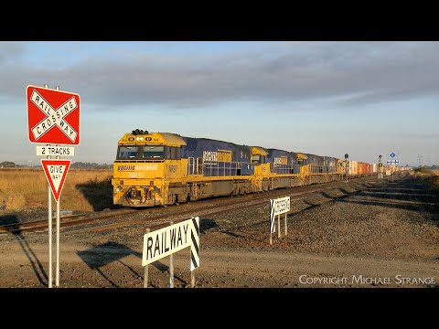 Pacific National 2AM5 Intermodal Container Train (10/5/2022) - PoathTV Australian Railways