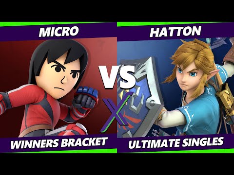 S@X 449 - Micro (Mii Brawler) Vs. Hatton (Link) Smash Ultimate - SSBU