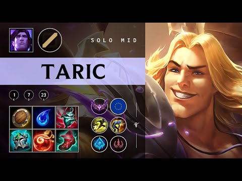 Taric Mid vs Katarina - EUW Master Patch 25.22