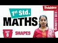 Mathematics For 1st STD CLASS 8 Shapes Learn Maths For Kids