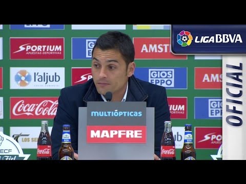Rueda de Prensa de Francisco Rodríguez tras el Elche CF (1-0) UD Almería - HD