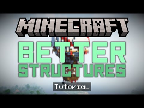 How To Add Custom Structures To Minecraft (BetterStructures Tutorial)