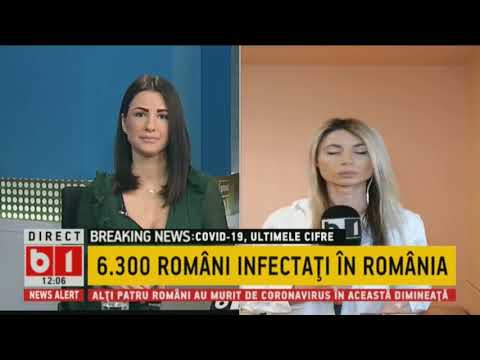 STIRI B1 ORA 12.00 DIN 13 APRILIE 2020: 31 CADRE MEDICALE INFECTATE LA SPITALUL DIN FOCSANI