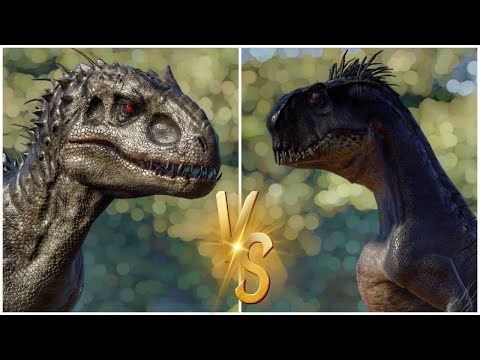 Scorpius Rex vs Indominus Rex who will win? Jurassic World Evolution.