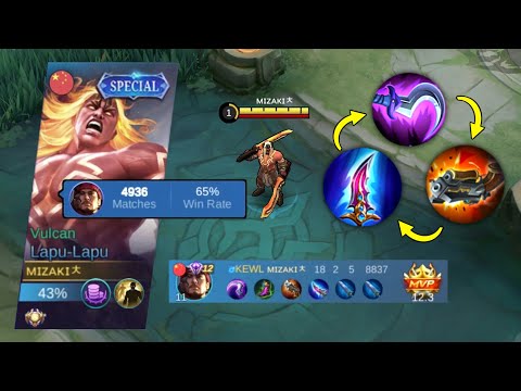 GLOBAL LAPU-LAPU NEW BUILD | 18 KILLS!!?