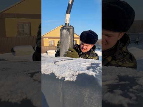 Батя и трактор 😂