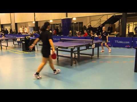 150124 Kval TOP12, Alberte Holck Christensen - Nicoline Worsøe Fejer