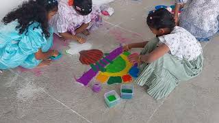 Sankranthi celebration Noble High School