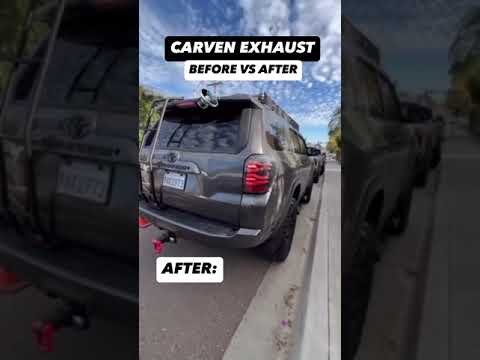 Thumbnail for 2003-2024 Toyota 4Runner Carven Exhaust DUmp Exit Exhaust System  #carven #exhaust #4runner #toyota by Toyota 4Runner, Toyota, Car