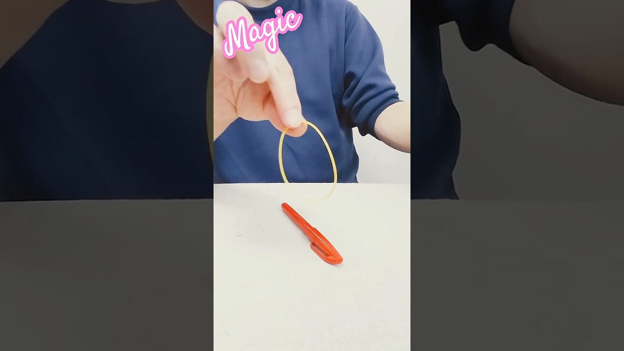 輪ゴムをスルー #輪ゴム #技 #viral #shorts