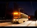 Ночная поездка на трамвае 71-619КУ (г. Ростов-на-Дону) 