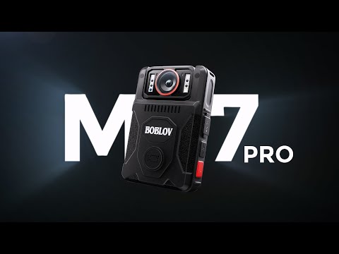 TOP 4K Bodycam in 2023 -BOBLOV NEW RELEASE M7 Pro Body Camera, Best Wearable Video Camera with Audio