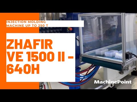 ZHAFIR VE 1500 II - 640H Injection molding machine up to 250 T | ZHAFIR Machines