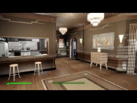 Fallout 4 creation club- noir penthouse quick tour