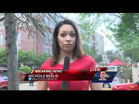 Crews battle 6-alarm blaze in Reading condo complex