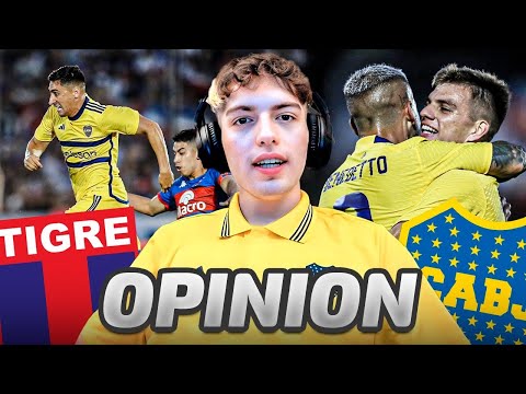 DAVOO XENEIZE OPINA DE TIGRE 0 BOCA 2 (2024) - COPA DE LA LIGA (FECHA 3)