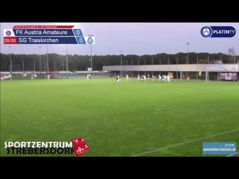 09.09.16 FK Austria (A) - SG Traiskirchen - Highlight  (1. Halbzeit / 29:04) am 09.09.2016 19:33