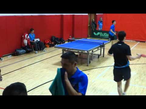 Dian Li vs Jaroslaw Osmialowski - AMZ vs Experior - Chicago Table Tennis League