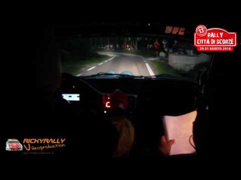CAMERA CAR ROCCATO   MOGENTALE 13° RALLY CITTA' DI SCORZE' 2016 P S 1 FASSINARO