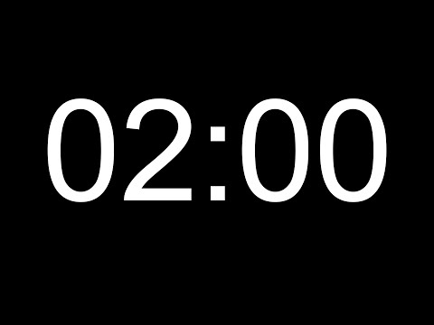 Alarmlı 2 Dakika Zamanlayıcı - 2 Minute Timer With Alarm