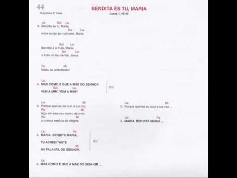 Bendita és tu, Maria - Lucas 1, 42-45