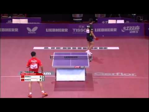 WTTC 2013 Highlights Zhang Jike vs Wang Hao Final)