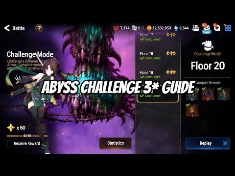 Epic Seven Abyss Challenge Guide Floors 11-20 Three Star