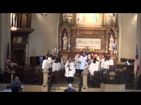 "On our way rejoicing" @ St. John's Detroit