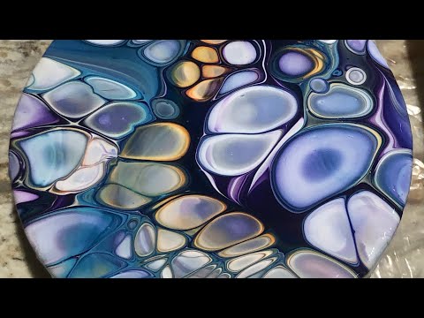 293. Fluid Acrylics—The Ombré Pour!  3 Paintings--One Video! / straight pour / abstract art
