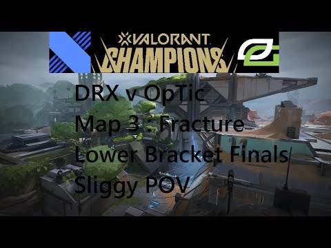 DRX v OpTic Map 3 Fracture Lower Bracket Final Champions Sliggy FULL VOD