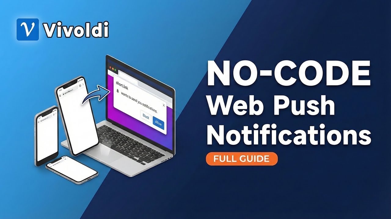 How to Send Web Push Notifications Without Coding